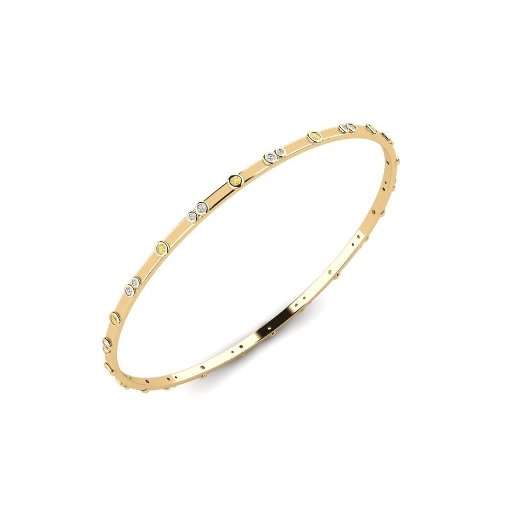 Yellow Diamond Women's Bangle Wiji