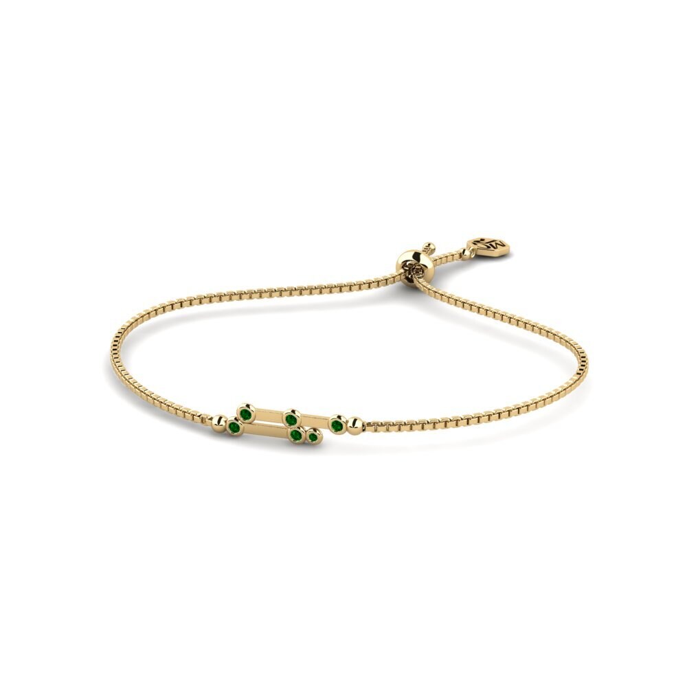 Circonita Verde Pulsera de Mujer Zoymen