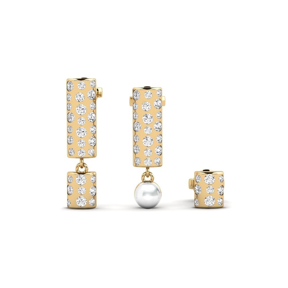 Moissanite Women's Earring Avlonya - SET