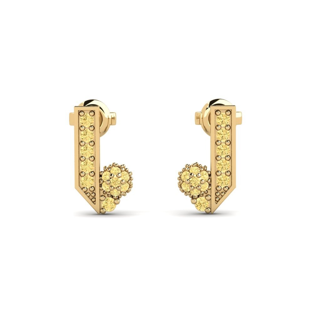 Yellow Diamond Women's Earring Begeisterung
