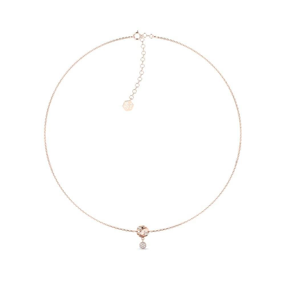14ct Rose Gold Women's Choker Necklace Chibakuwa