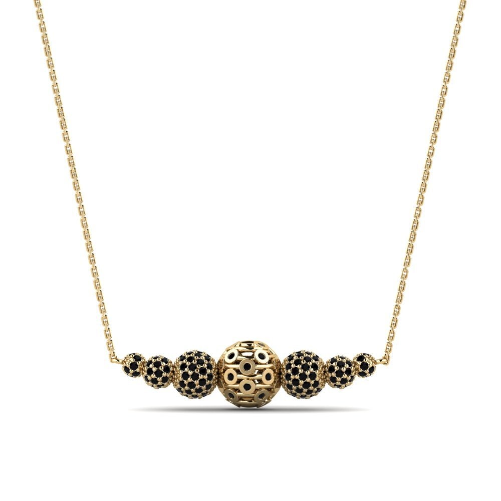 Black Onyx Women's Necklace Claredale