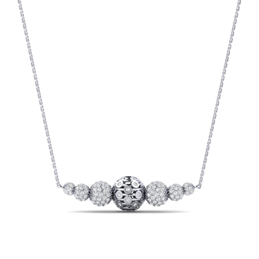 950 Platinum Women's Necklace Claredale