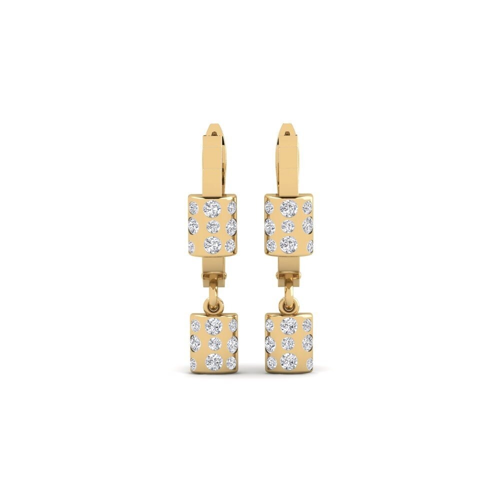 Diamond Women's Earring Czarne