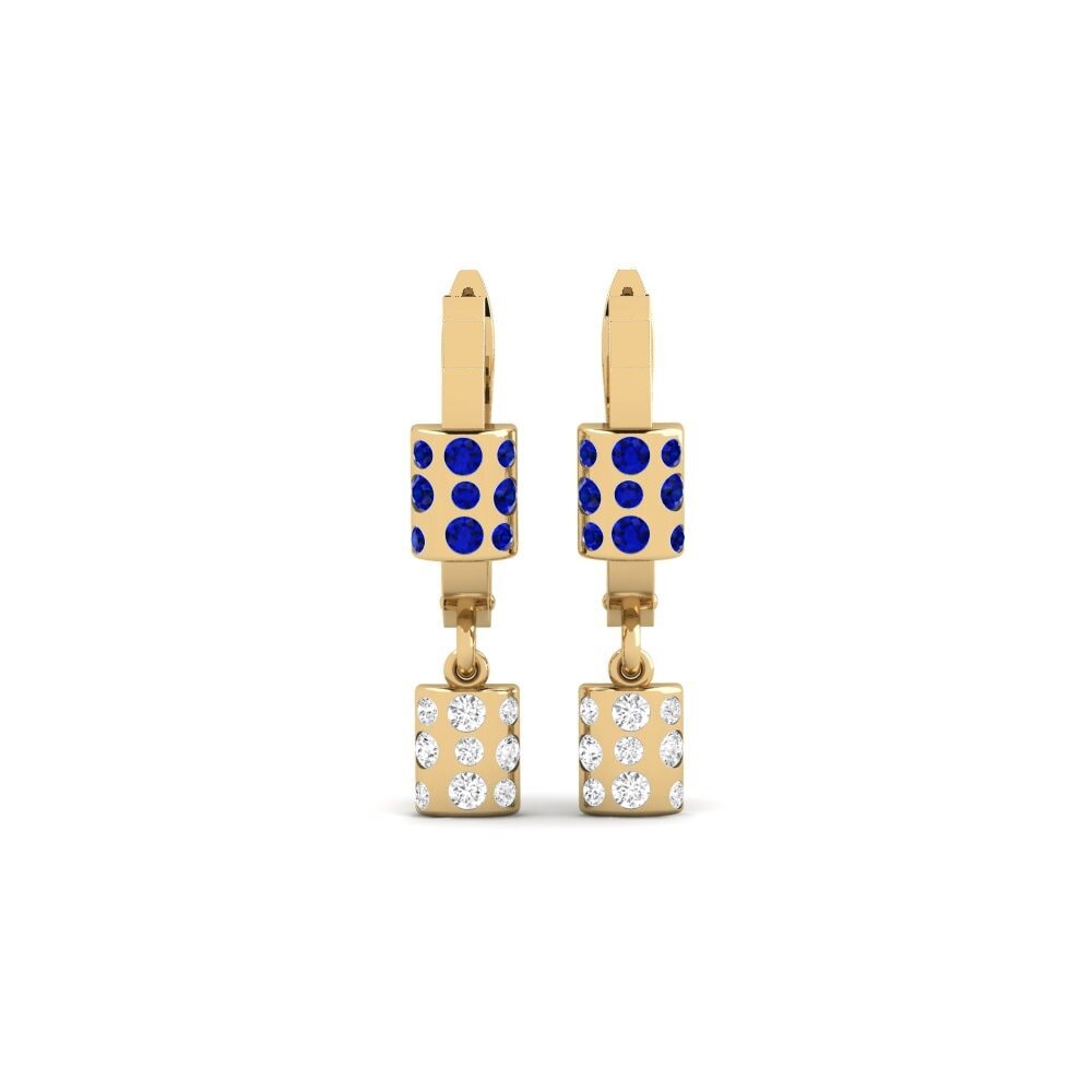 Sapphire Women's Earring Czarne