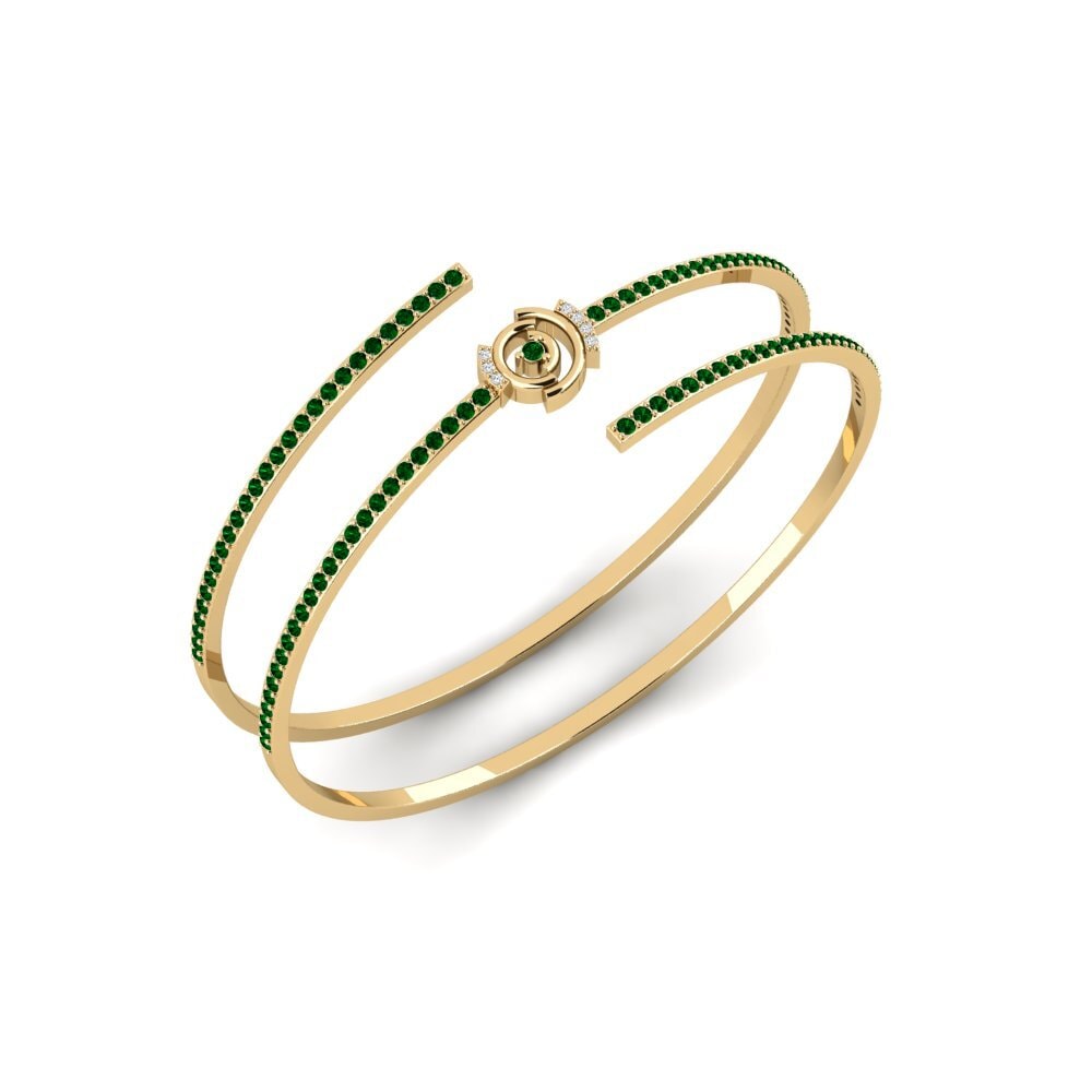 Circonita Verde Pulsera de Mujer Epalinges