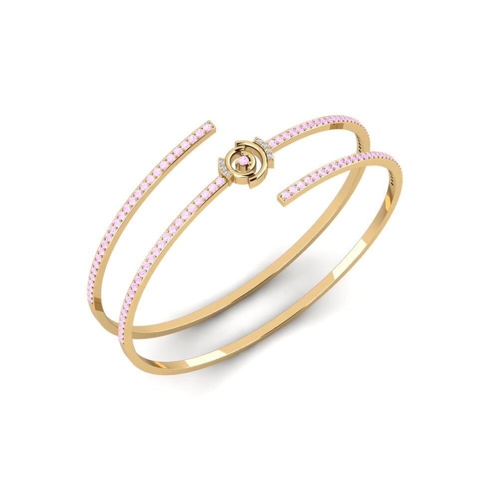 Zafiro Rosado Pulsera de Mujer Epalinges