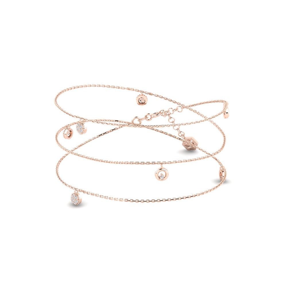 9ct Rose Gold Women's Necklace Erlenbach