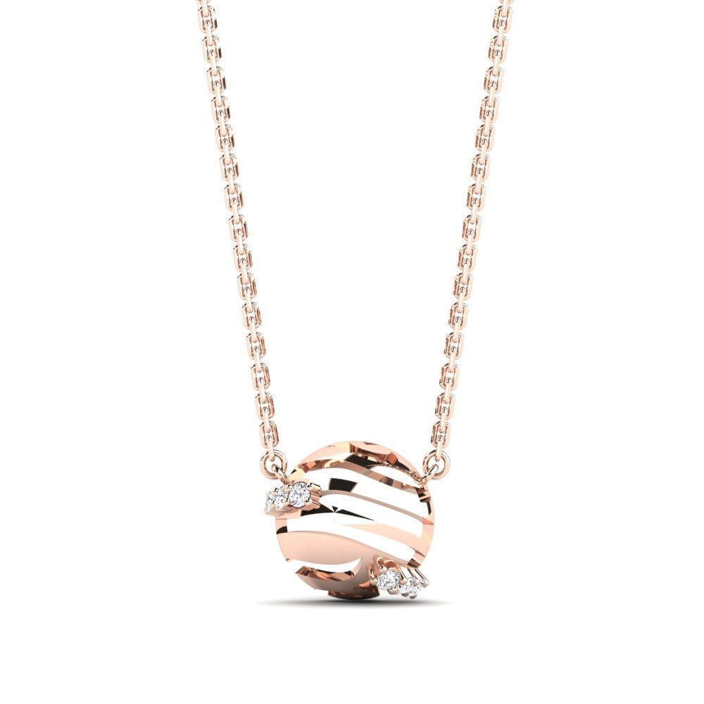 9ct Rose Gold Women's Necklace Eziokwu