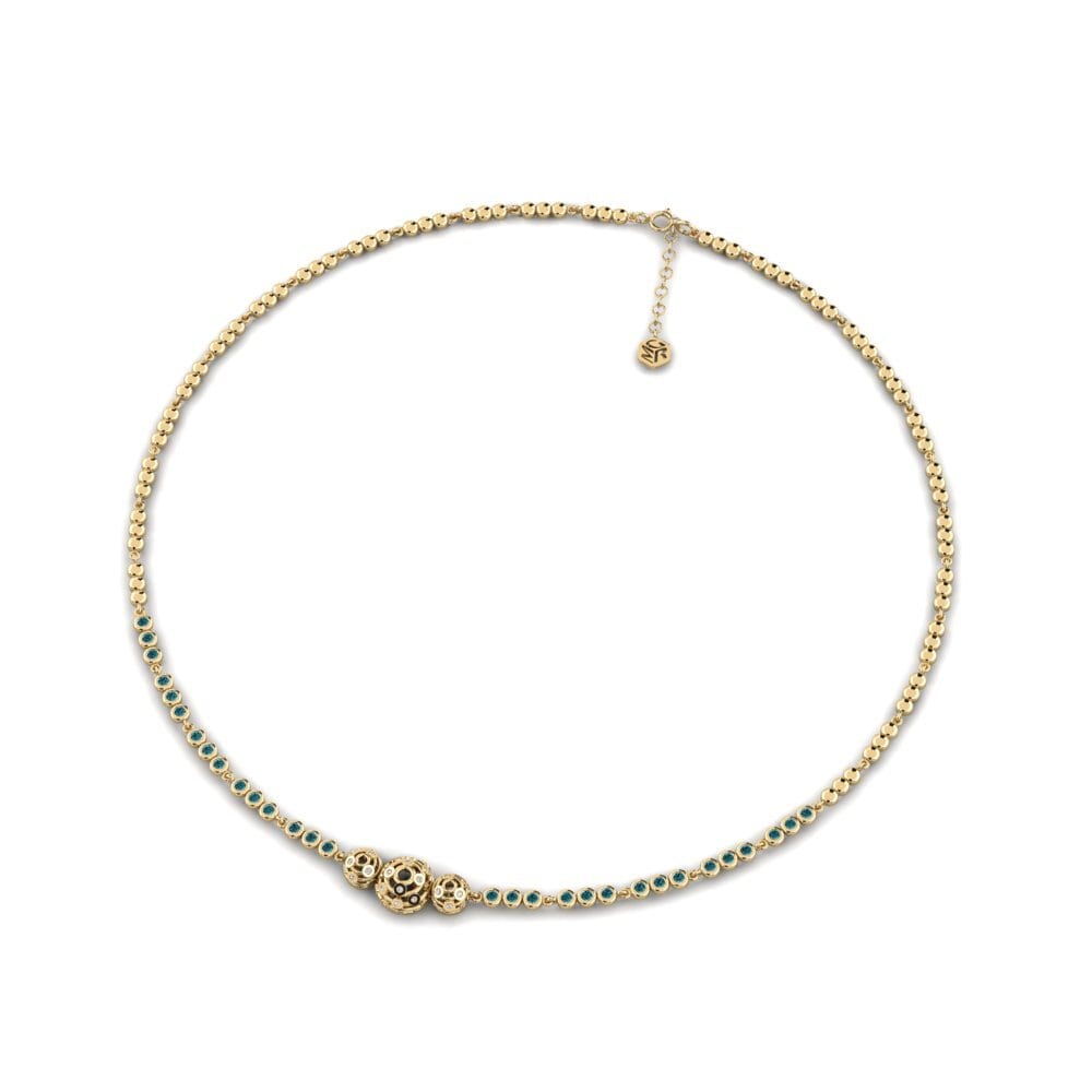 Diamant Bleu Collier Fenwi
