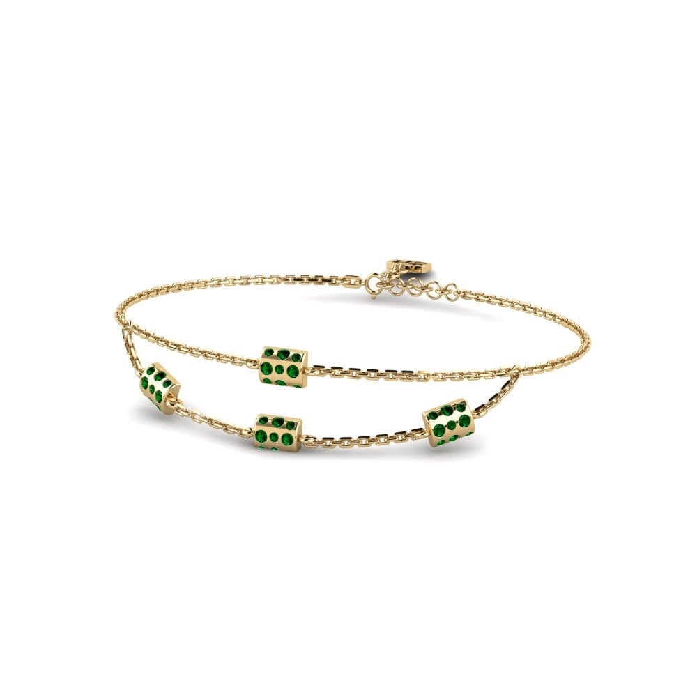 Circonita Verde Pulsera de Mujer Fierzy