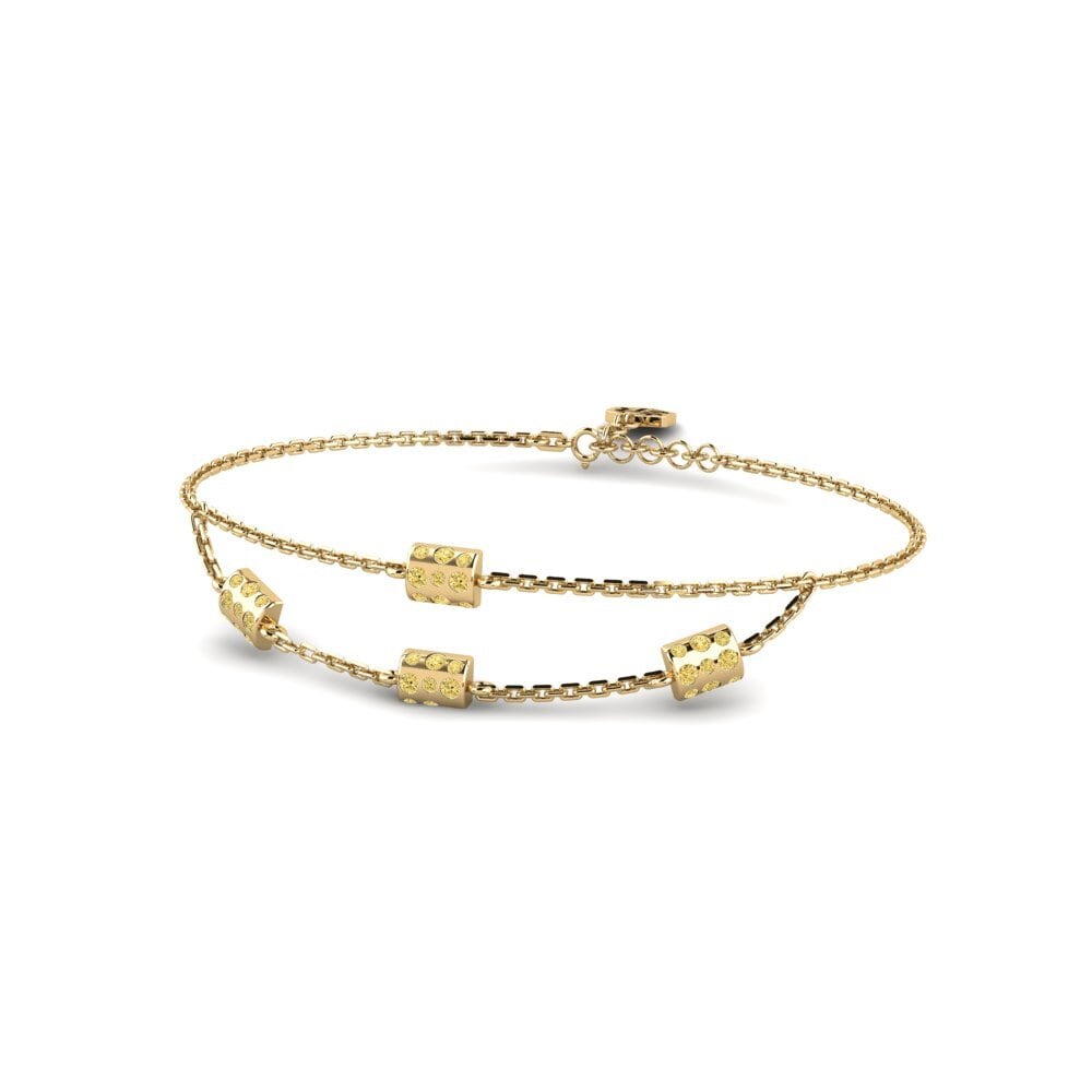 Yellow Diamond Women's Bracelet Fierzy