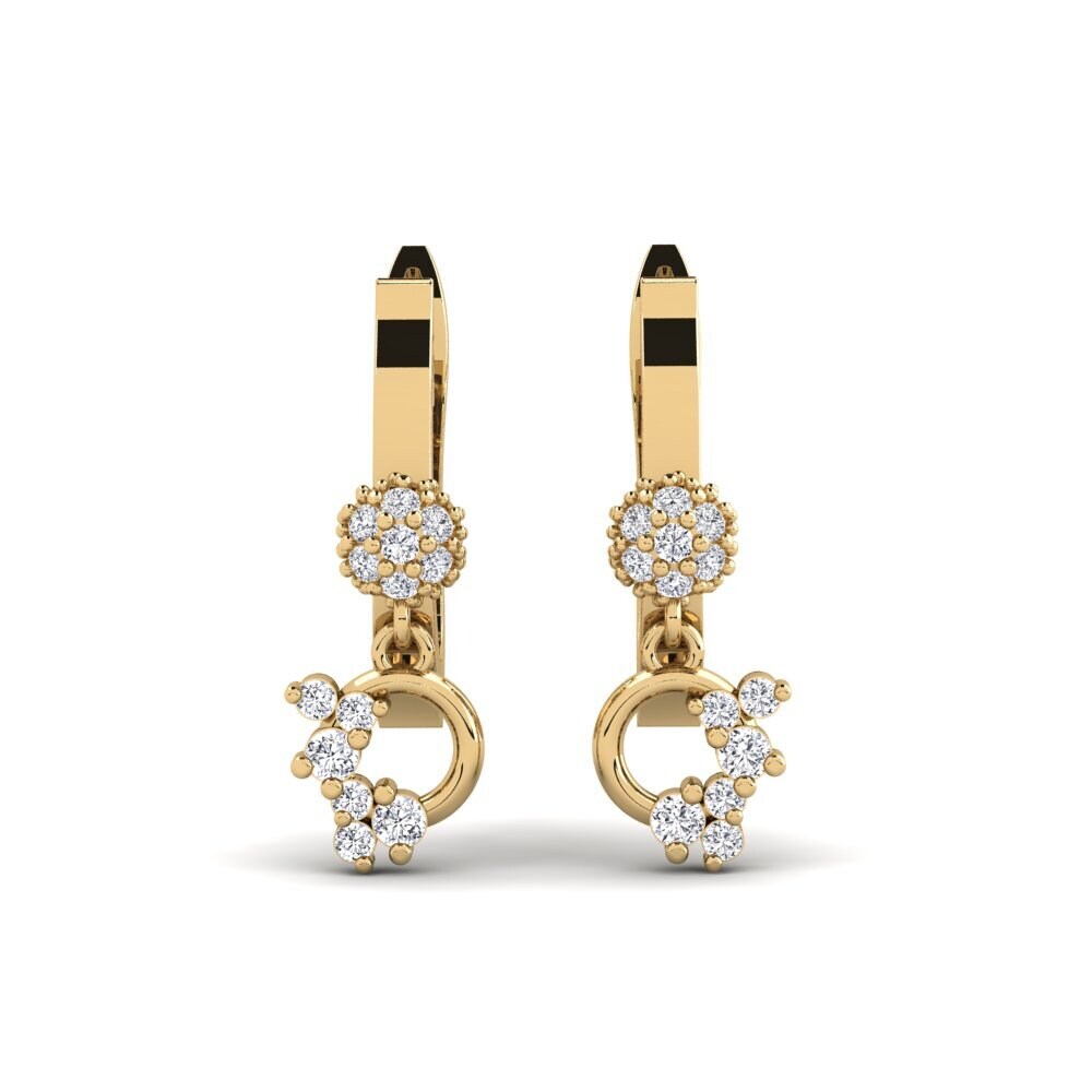 Diamond Women's Earring Fluxua