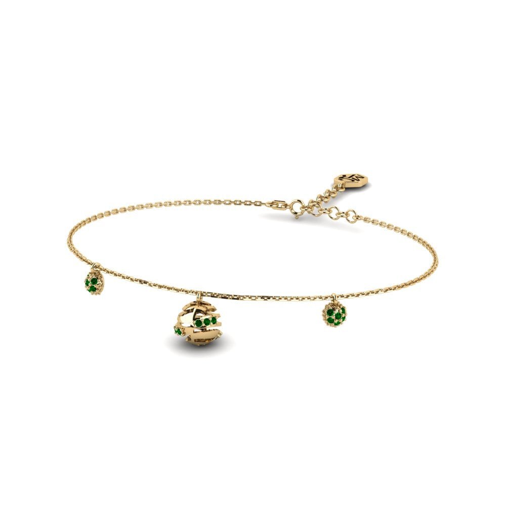 Green Zirconia Women's Bracelet Guayuriba