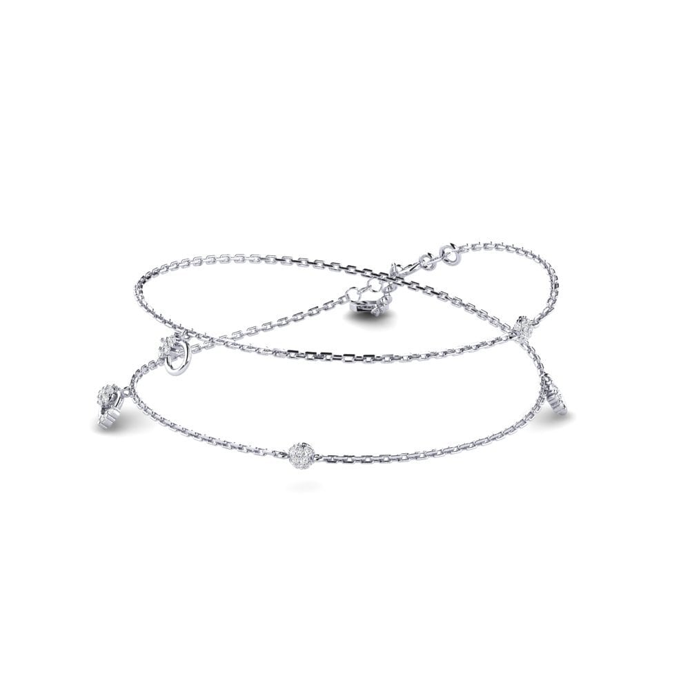 18ct White Gold Women's Necklace Inkuru
