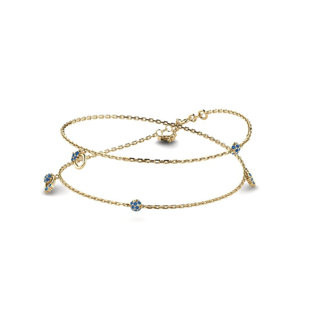 Dark Blue Zirconia Women's Necklace Inkuru