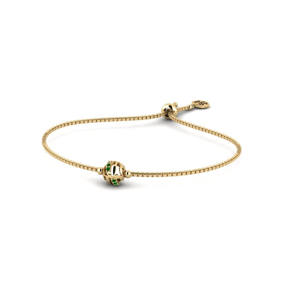 Zircone Vert Bracelet pour femme Istorija