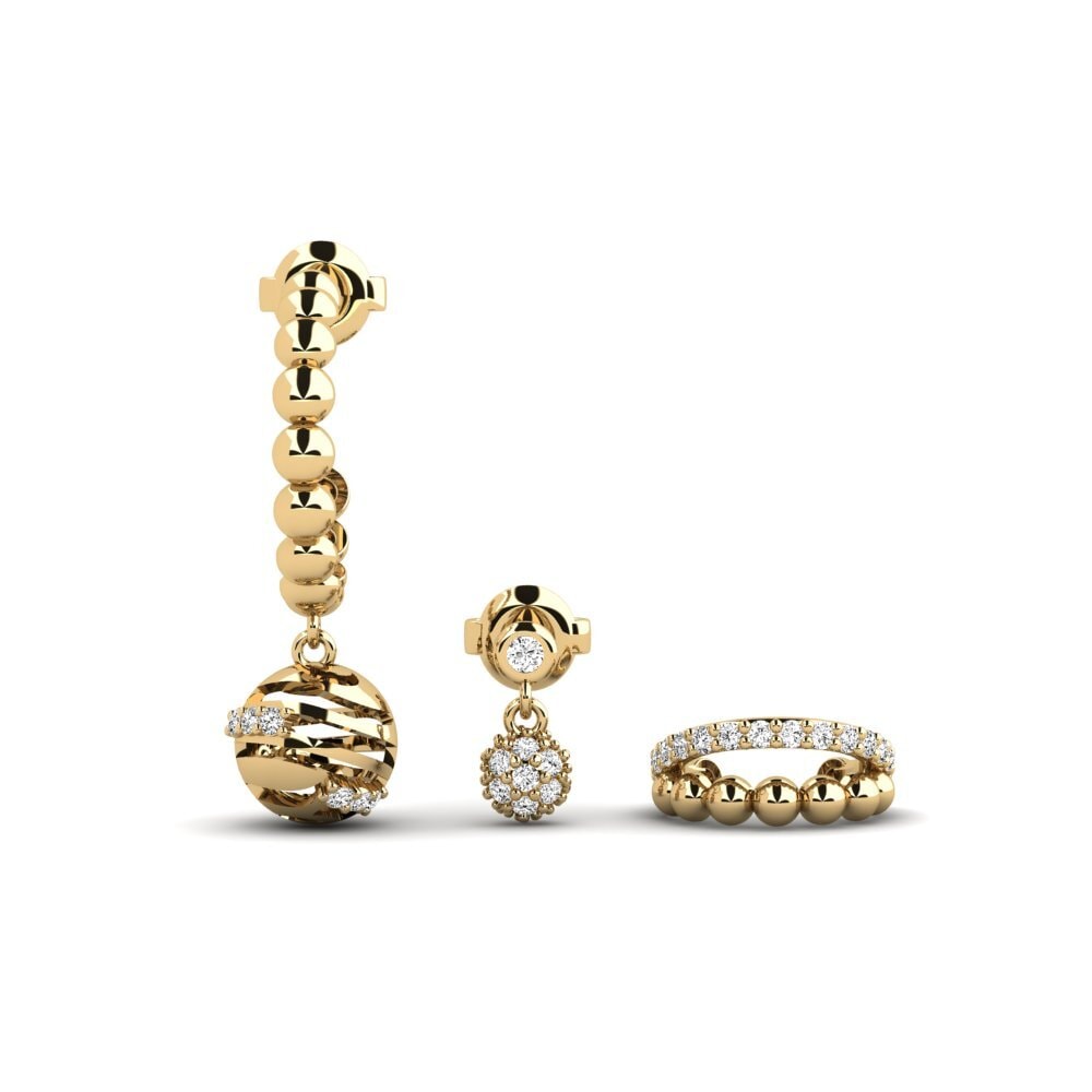 Moissanite Women's Earring Isturya - SET