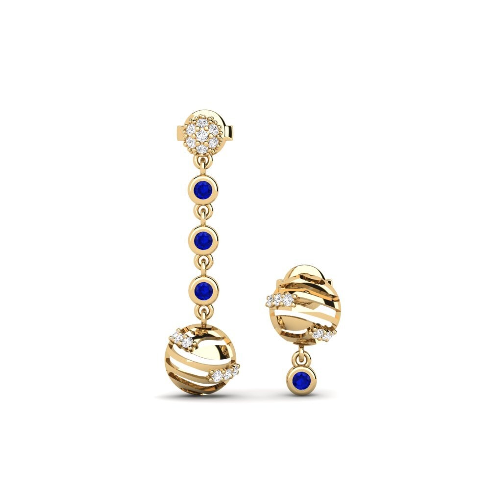 Sapphire Women's Earring Kasenengan