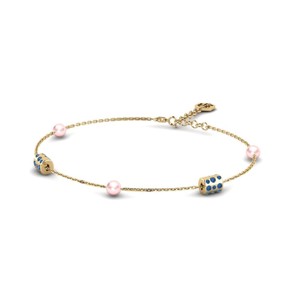 Circonita Azul Oscuro Pulsera de Mujer Kcynia