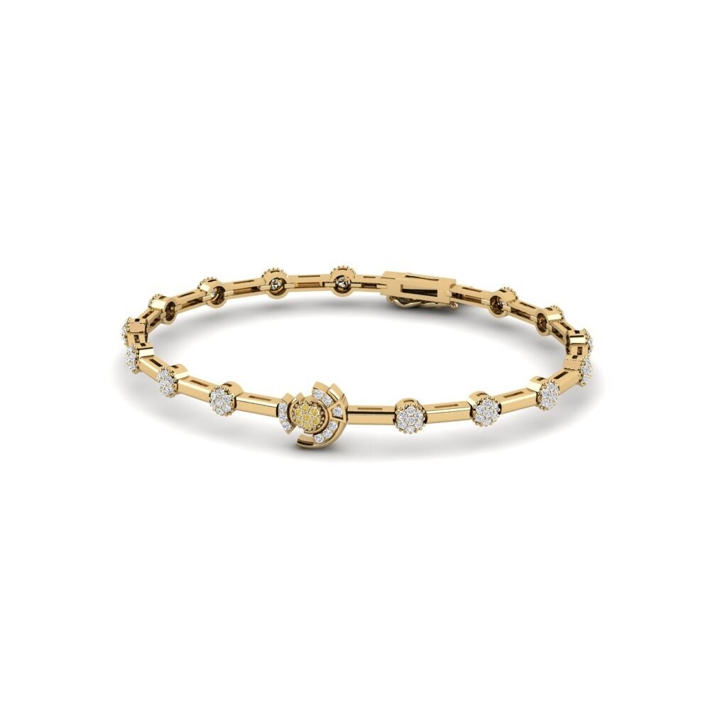 Yellow Diamond Women's Bangle Algorithm