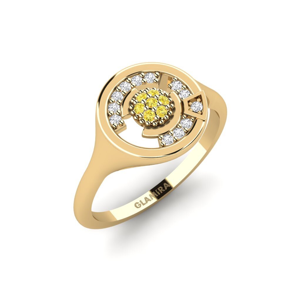 Yellow Sapphire Ring Alpnach
