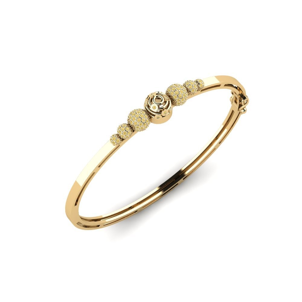 Yellow Diamond Women's Bangle Ashmoes