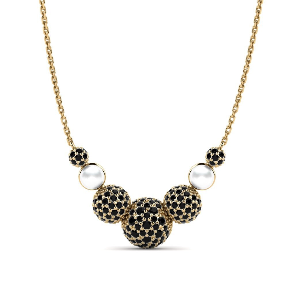 Black Sapphire Women's Necklace Atwood
