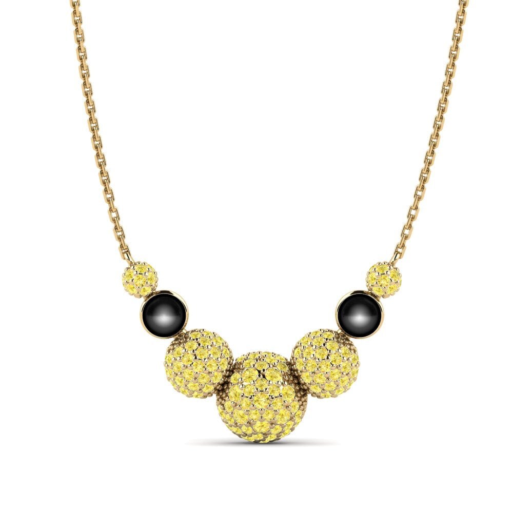 Yellow Sapphire Women's Necklace Atwood