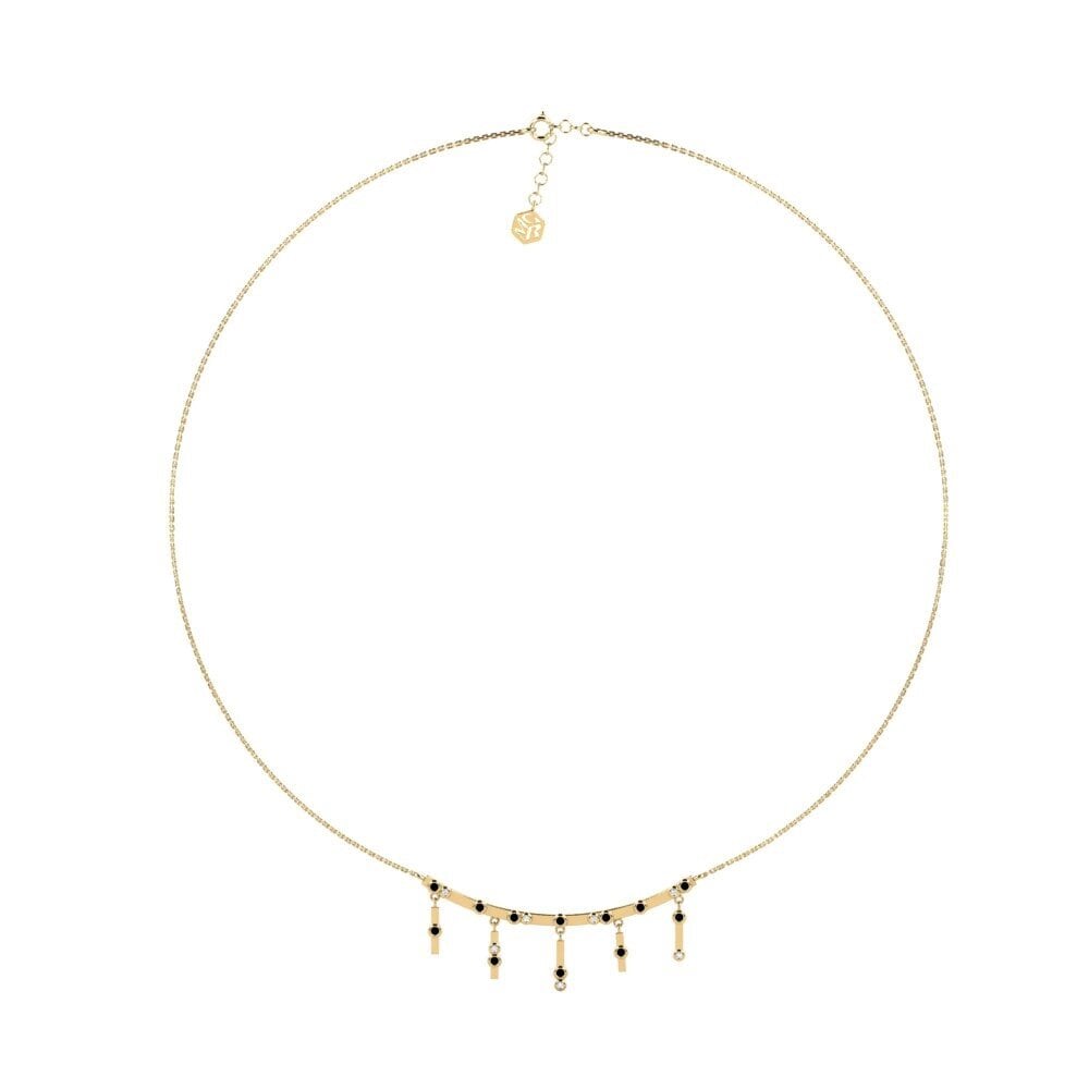 Black Sapphire Women's Necklace Ballun