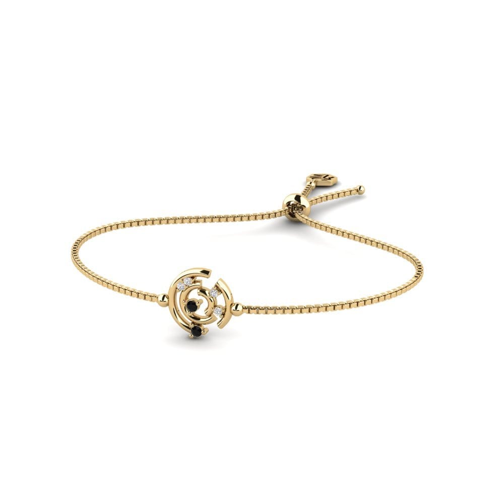 Schwarzer Saphir Damen armband Biel