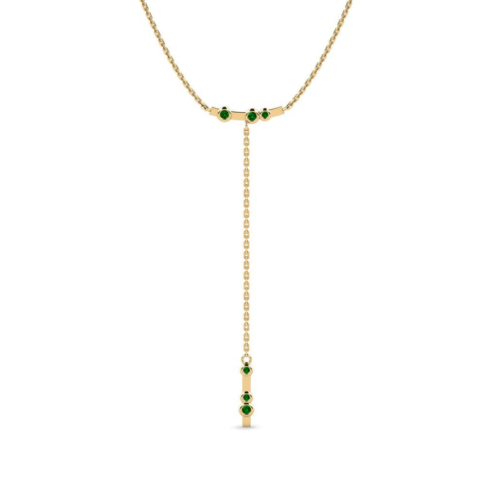 Zircônia Verde Colares Feminino Bubbel