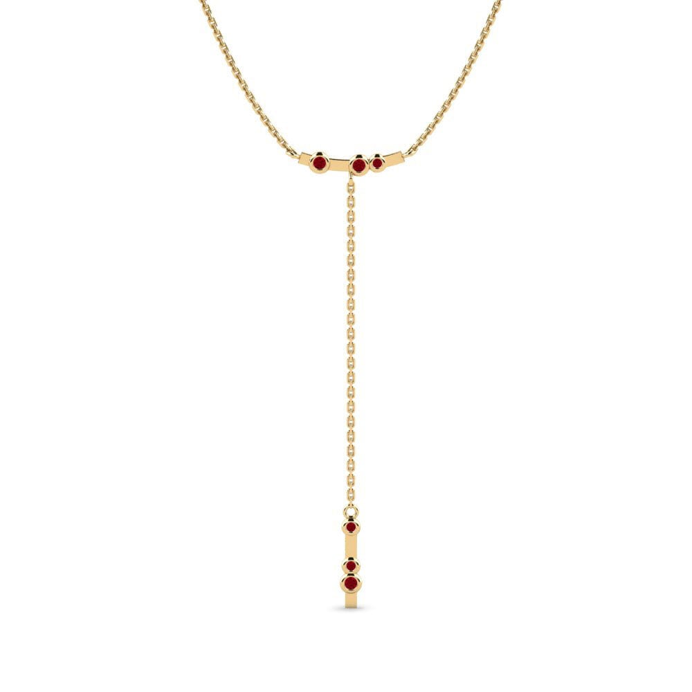 Circonita Roja Collar de Mujer Bubbel