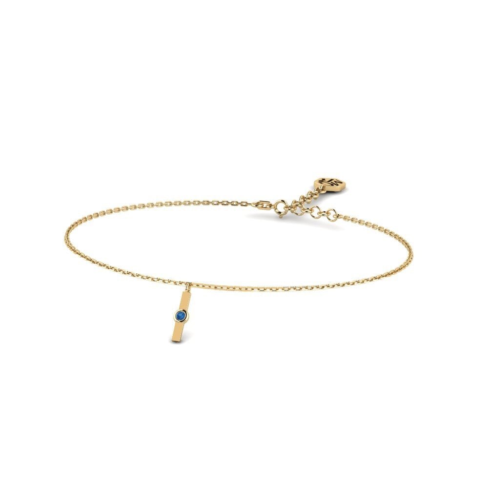 Dark Blue Zirconia Women's Bracelet Bukel