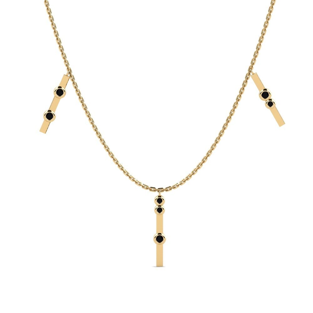 Black Onyx Women's Necklace Burbulla
