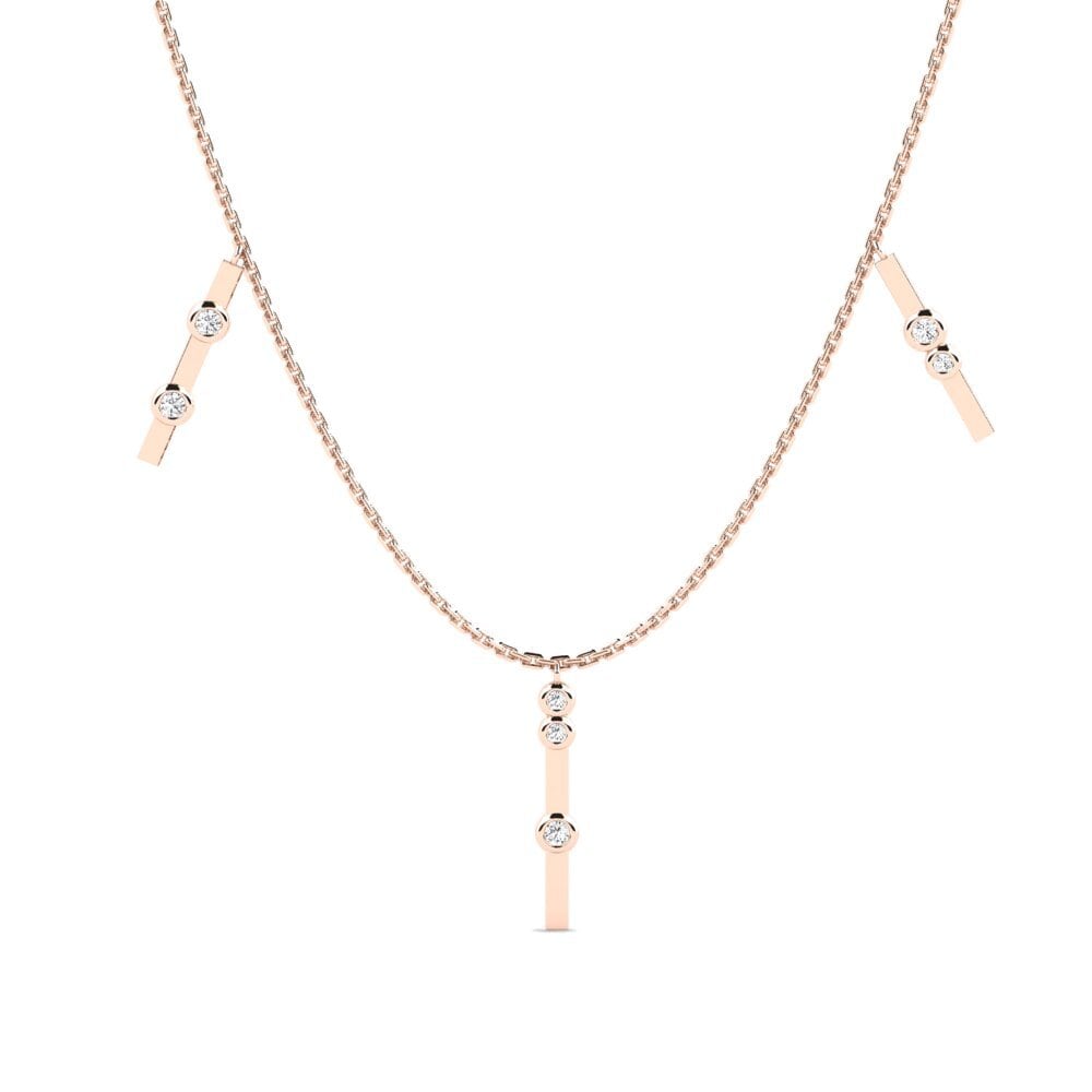 14ct Rose Gold Women's Necklace Burbulla