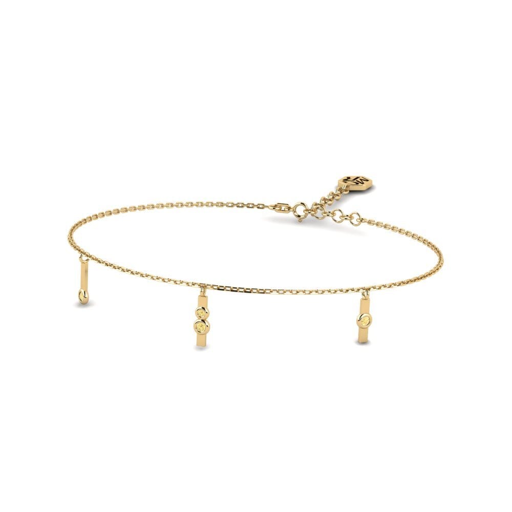 Yellow Diamond Women's Bracelet Burti