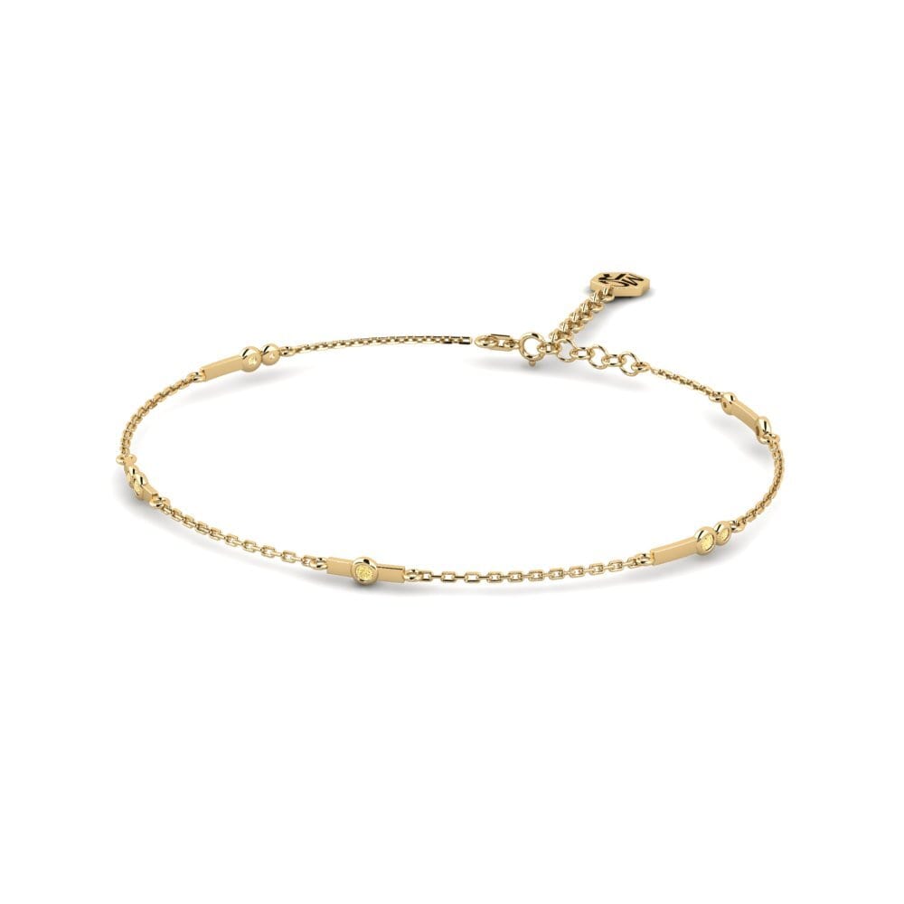 Yellow Diamond Women's Bracelet Cemess