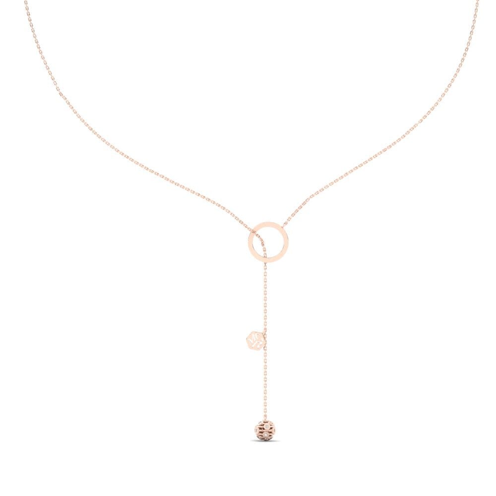 14ct Rose Gold Women's Necklace Creasy