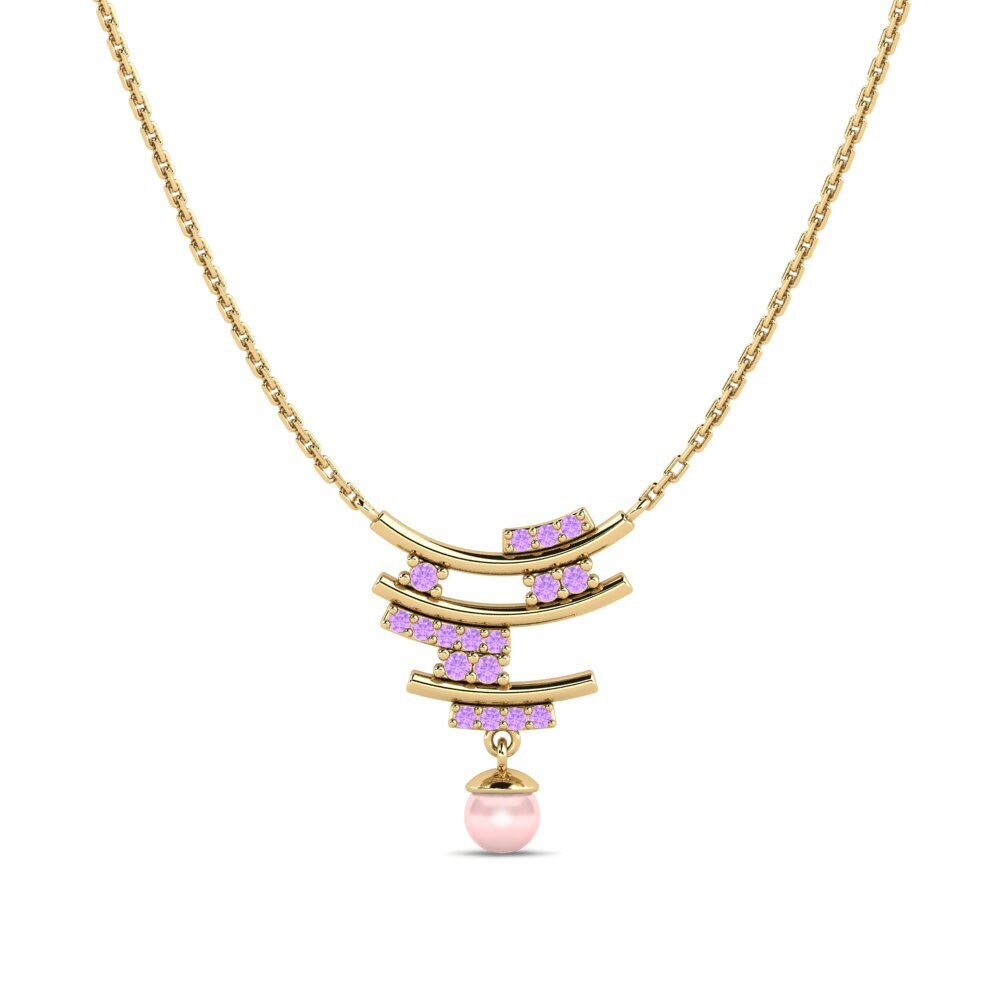Amethyst Women's Necklace Crissier