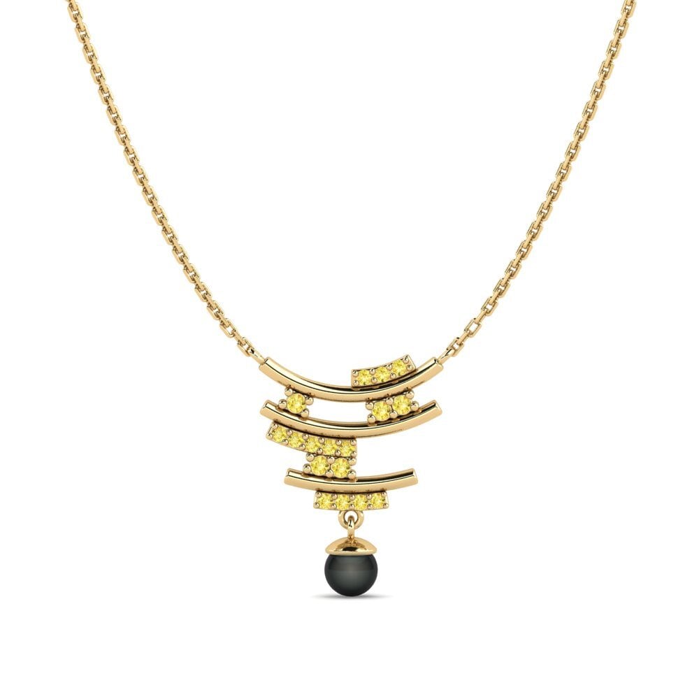 Yellow Sapphire Women's Necklace Crissier