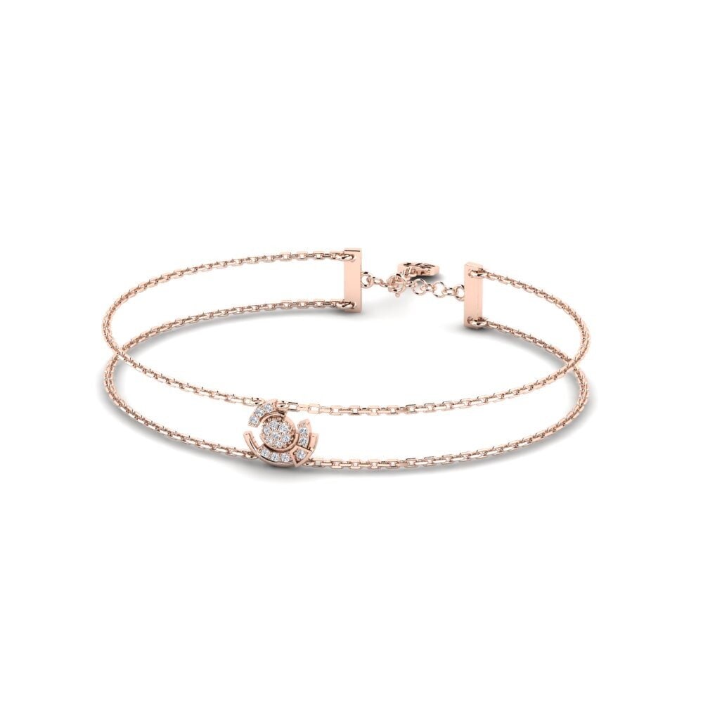 14ct Rose Gold Women's Bracelet Dallenwil