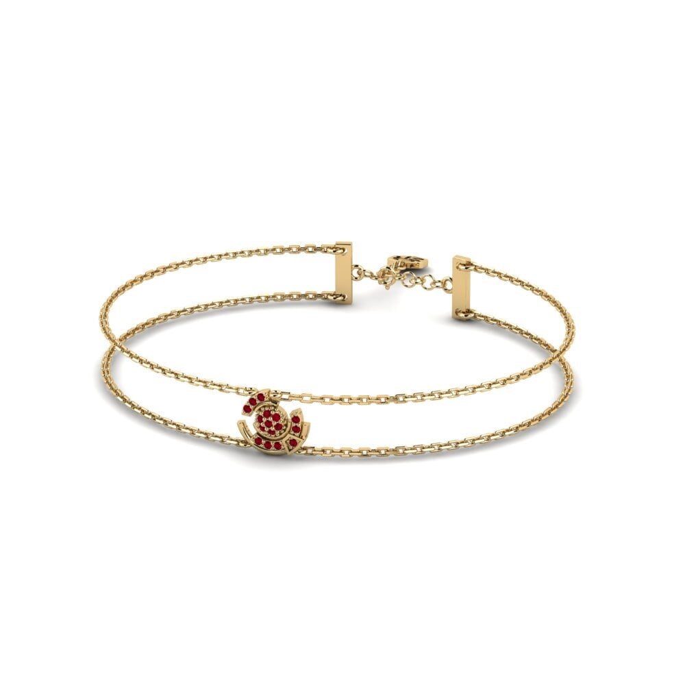 Circonita Roja Pulsera de Mujer Dallenwil