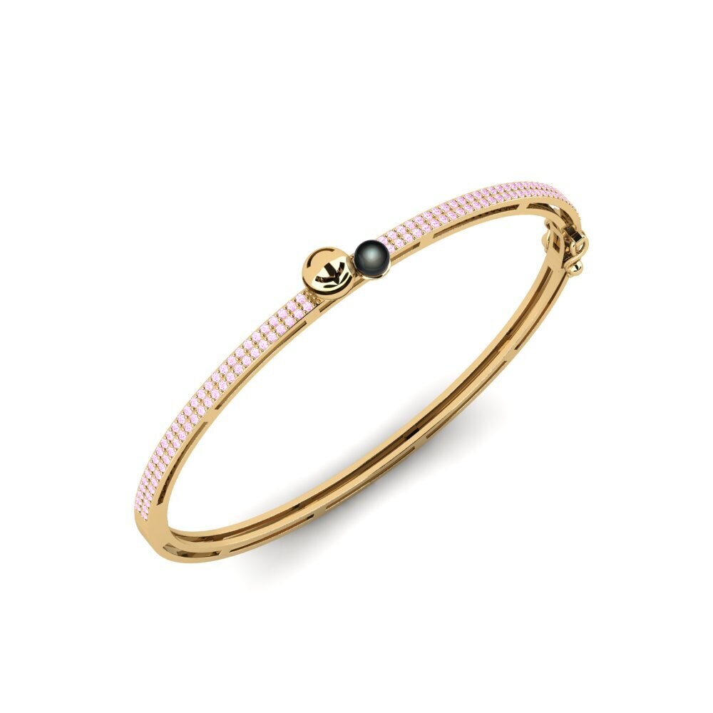 Pink Sapphire Women's Bangle Danesdale