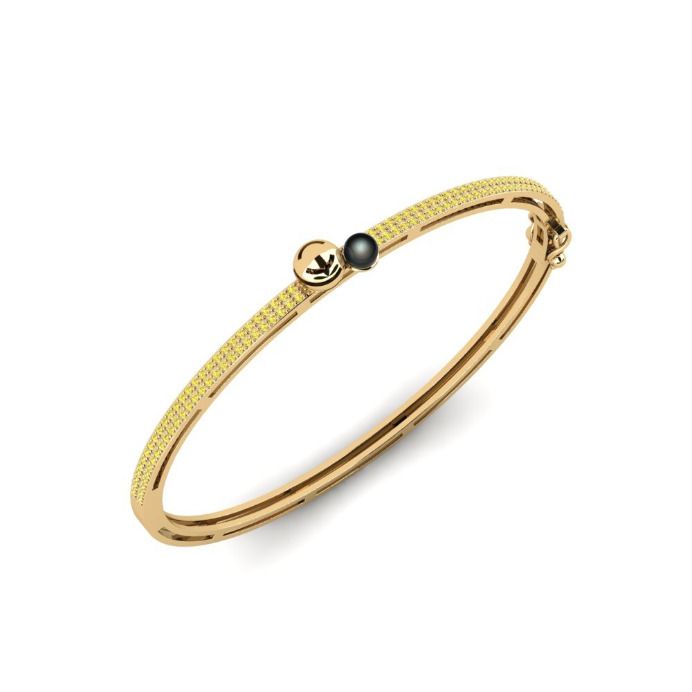 Yellow Sapphire Women's Bangle Danesdale