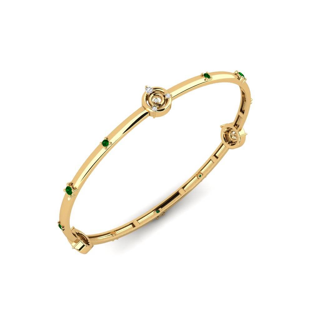 Circonita Verde Brazalete de mujer Davose