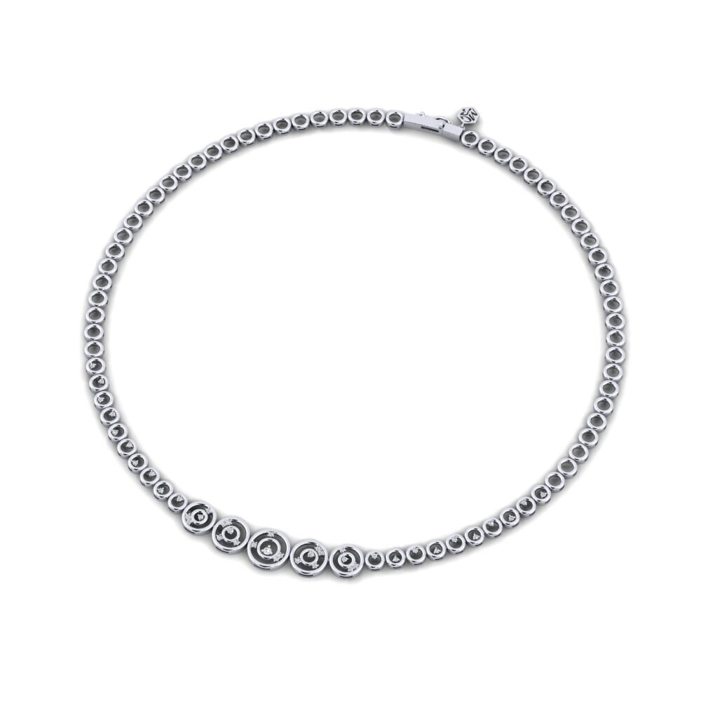 950 Platinum Collier Dheune