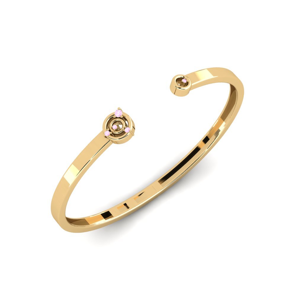 Zafiro Rosado Pulsera de Mujer Engelberg