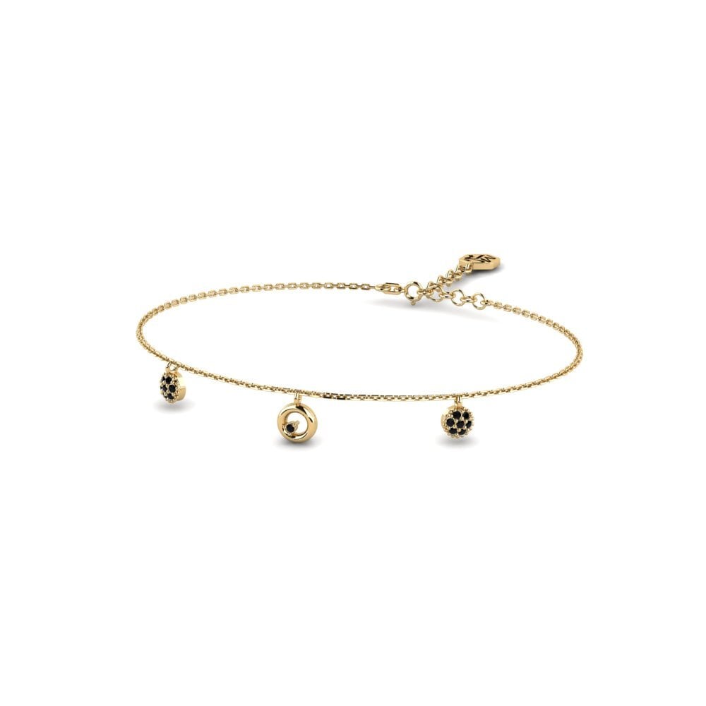 Schwarzer Saphir Damen armband Futurologist