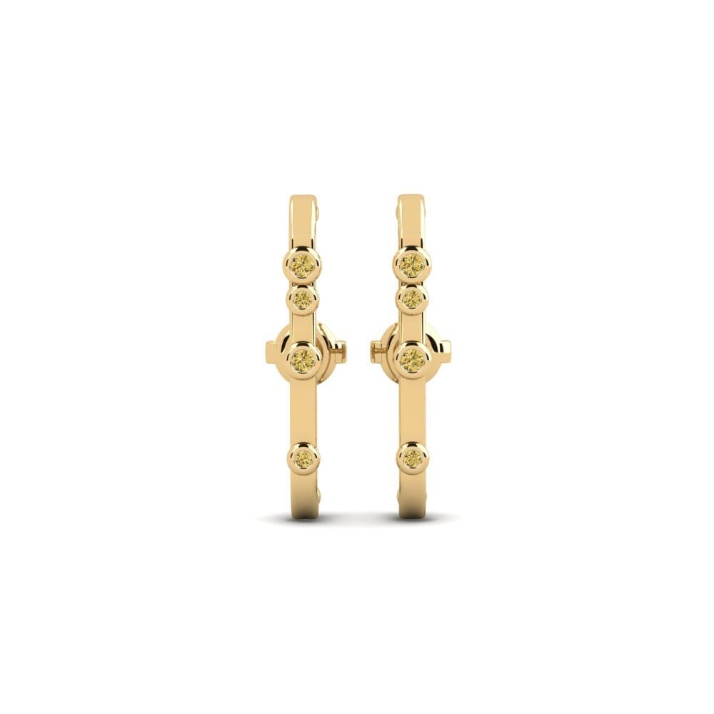 Yellow Diamond Women's Earring Ibhola